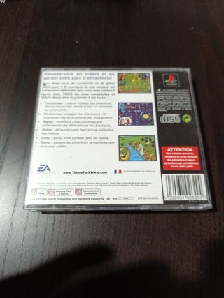 Theme Park World PS1 (PlayStation)
