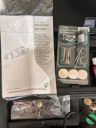Mini amoladora DM-130A1 + accesorios