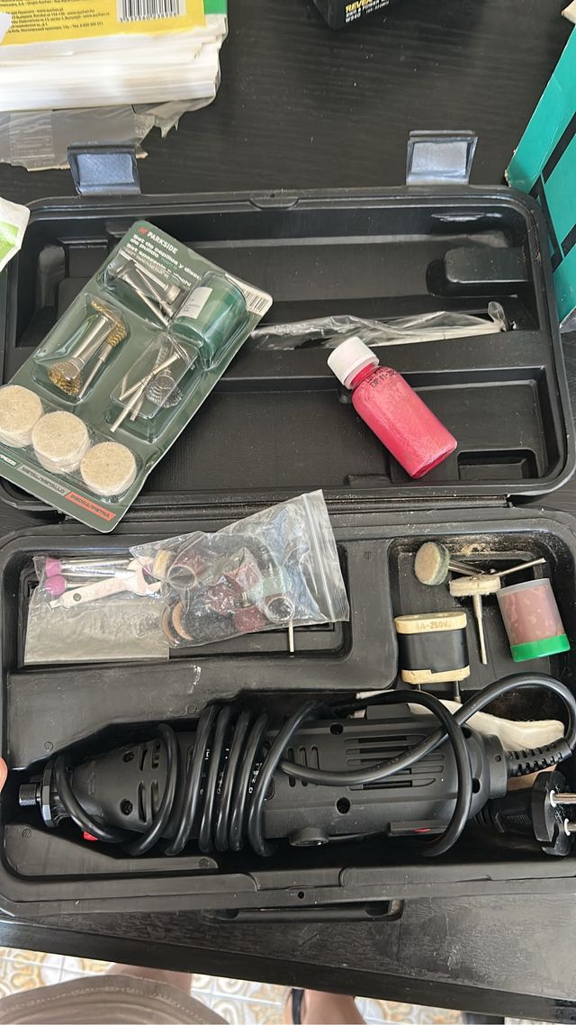 Mini amoladora DM-130A1 + accesorios