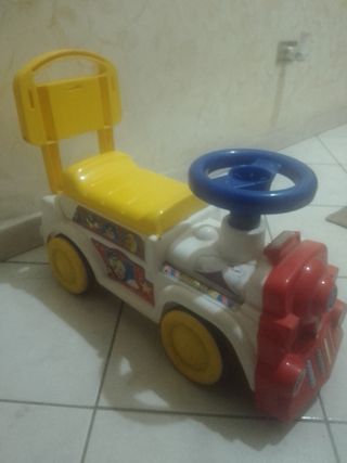 Macchina a spinta bimbi vintage