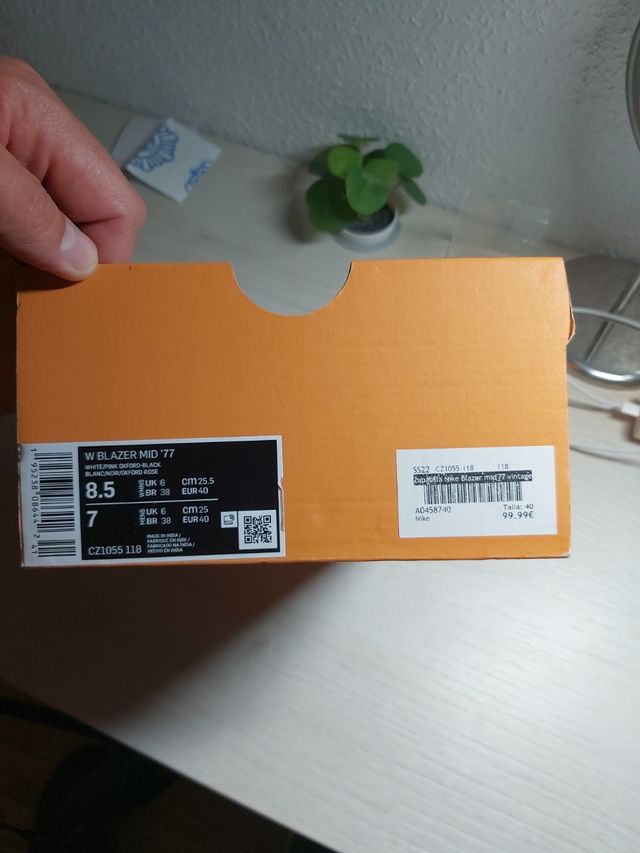 Botas Nike blazer mid 77