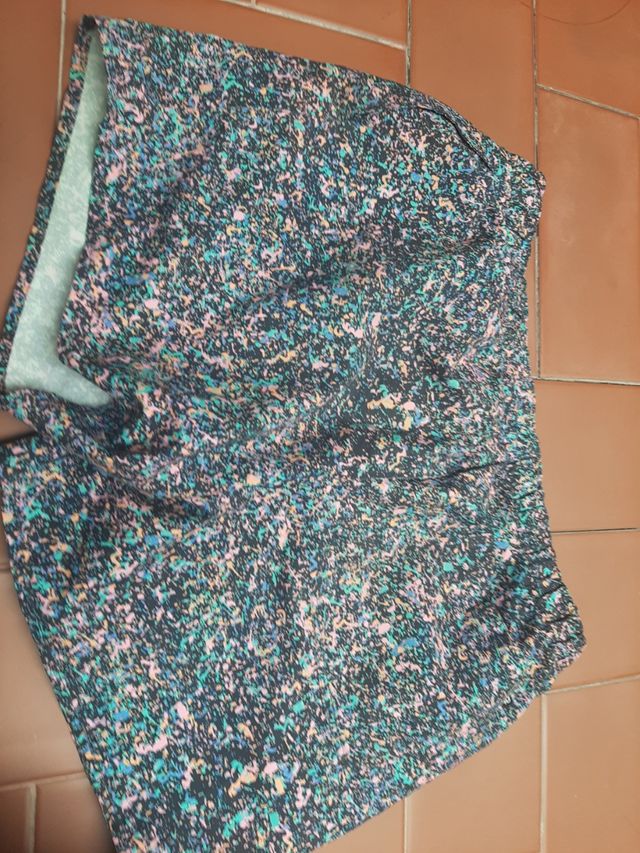 Bermudas baño multicolorT-2XL floreada casual 
