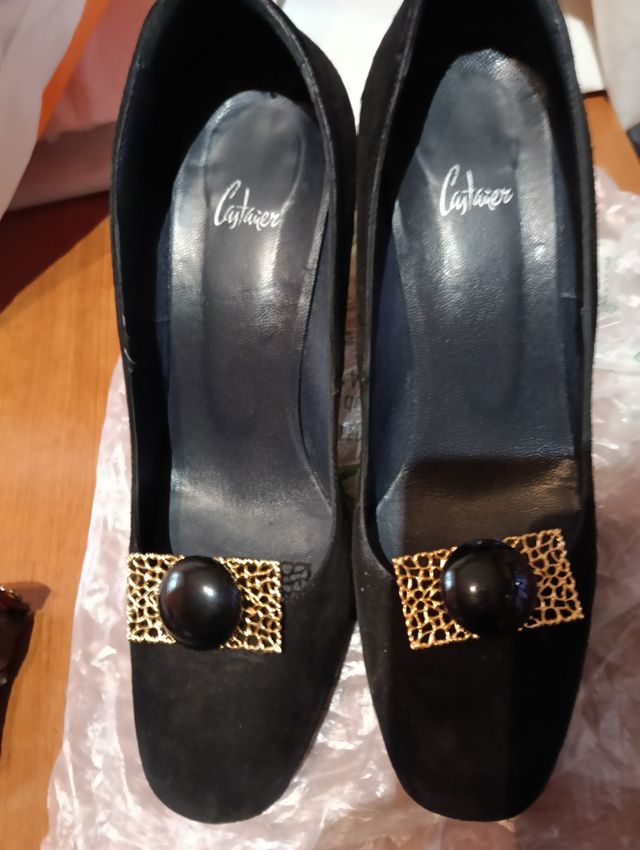 Zapatos Castañer negros