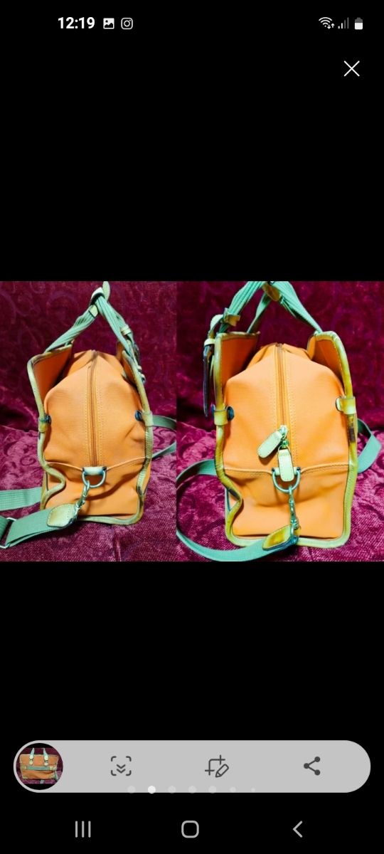 Bolso Lancel Naranja