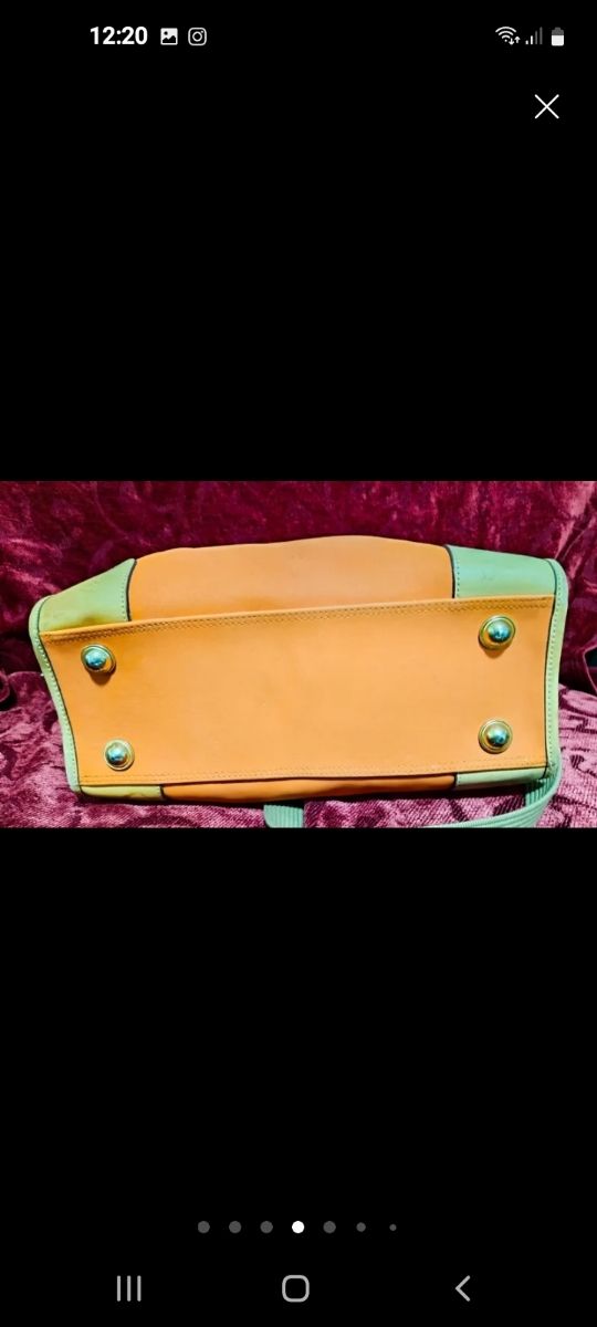 Bolso Lancel Naranja