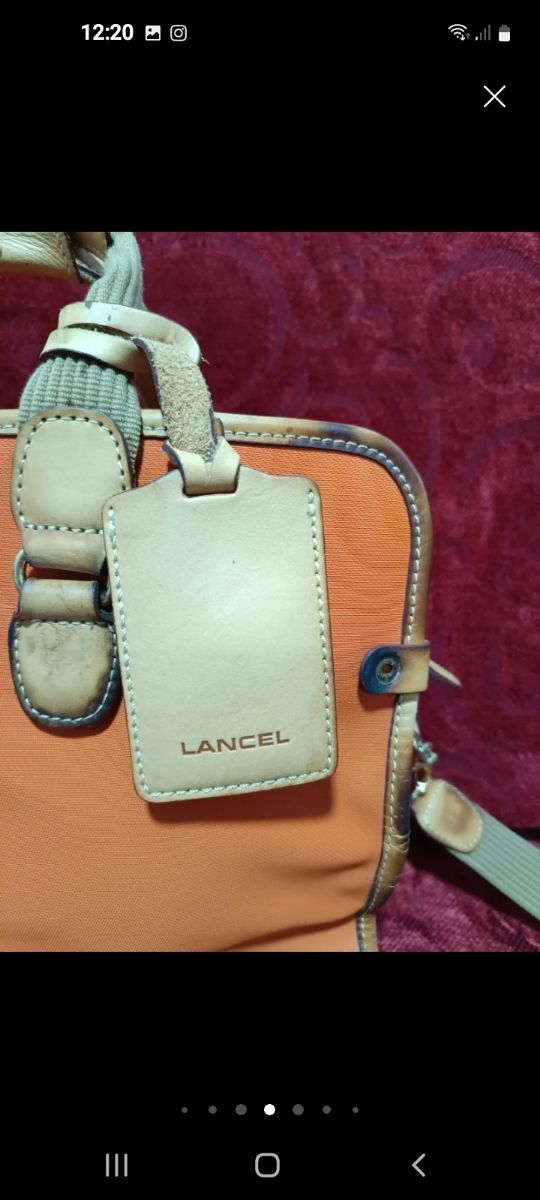 Bolso Lancel Naranja