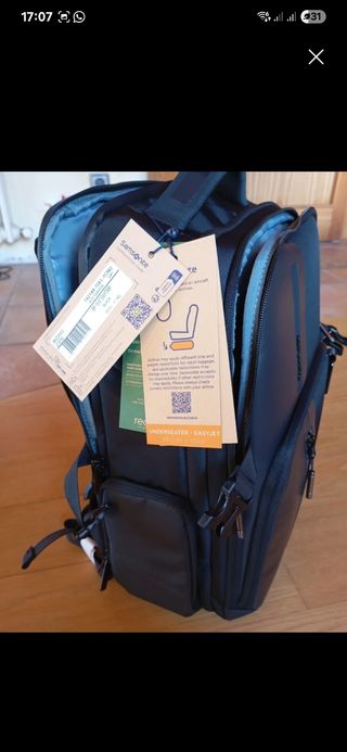 Mochila Samsonite negra