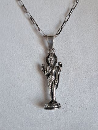 Collar plata 925 - Dios hindú