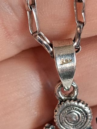 Collar plata 925 - Dios hindú