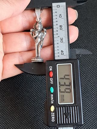 Collar plata 925 - Dios hindú