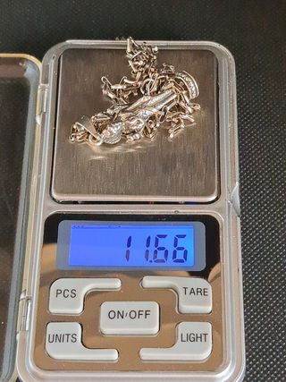 Collar plata 925 - Dios hindú