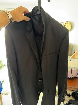 Traje negro Selected Homme. 