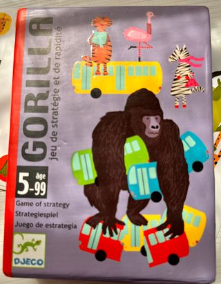 Juego Gorila - Juego de cartas para niños DJECO