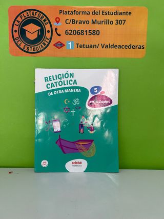 RELIGIÓN CATÓLICA 5Primaria Edebe