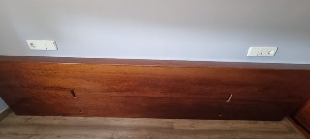 Cabecero cama Guarro madera marrón