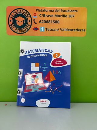 MATEMÁTICAS 5 Primaria Edebe