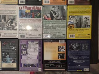 A PARTIR 0,75€ DVD CINE CLÁSICO VARIADOS