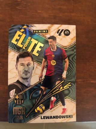 Carta Panini Elite Lewandowski