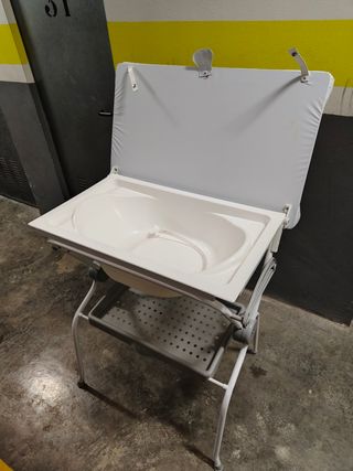 Bañera-cambiador bebé
