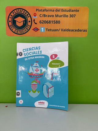 CIENCIAS SOCIALES 5 Primaria Edebe