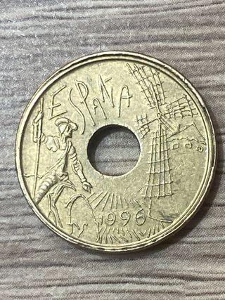 MONEDA 25 PTAS CASTILLA-LA MANCHA