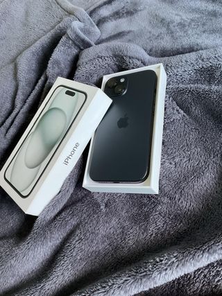 iPhone 15 - Negro espacial 129gb como nuevo