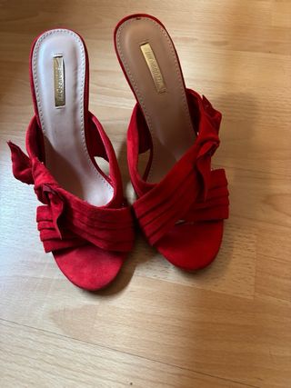 Sandalias rojas Rucoletti