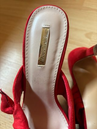Sandalias rojas Rucoletti