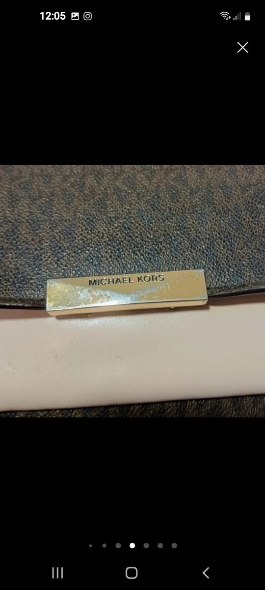 Bolso Michael Kors - Negro y Rosa