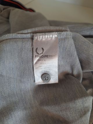 Polo Fred Perry Gris - M