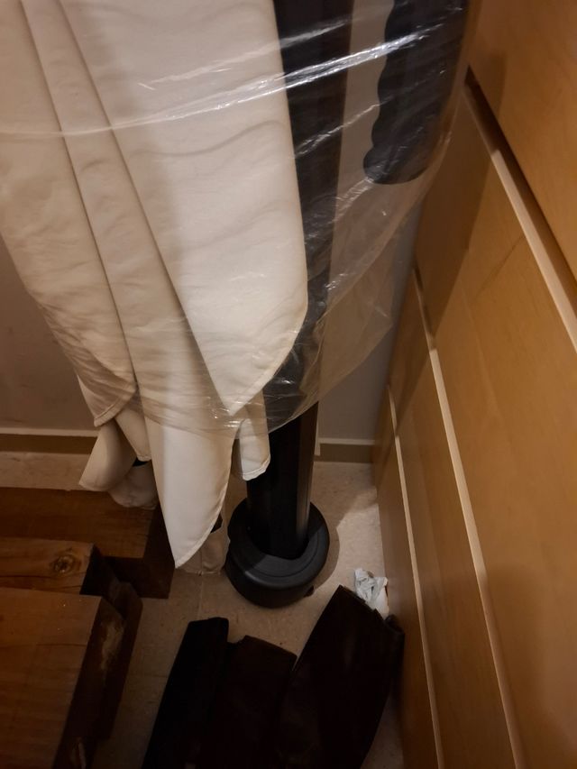 Ombrello laterale 4x3m beige Aura Leroy Merlin