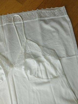 Lencería Combinación blanca