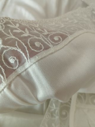 Lencería Combinación blanca