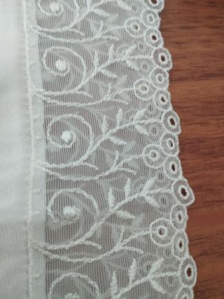 Lencería Combinación blanca