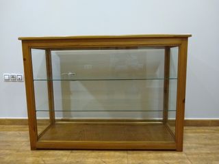 Vitrina madera-cristal vintage