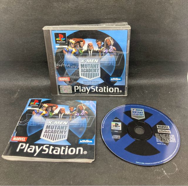 PS1 X-Men Mutant Academy PAL ESP