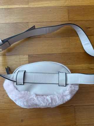 Riñonera rosa - Bolso piel