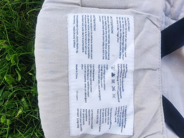 Marsupio porta bebè Manduca beige