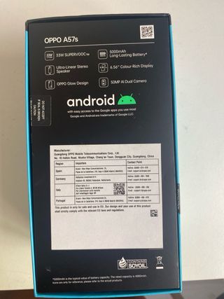 Oppo A57s 4 GB+128 GB - Blu