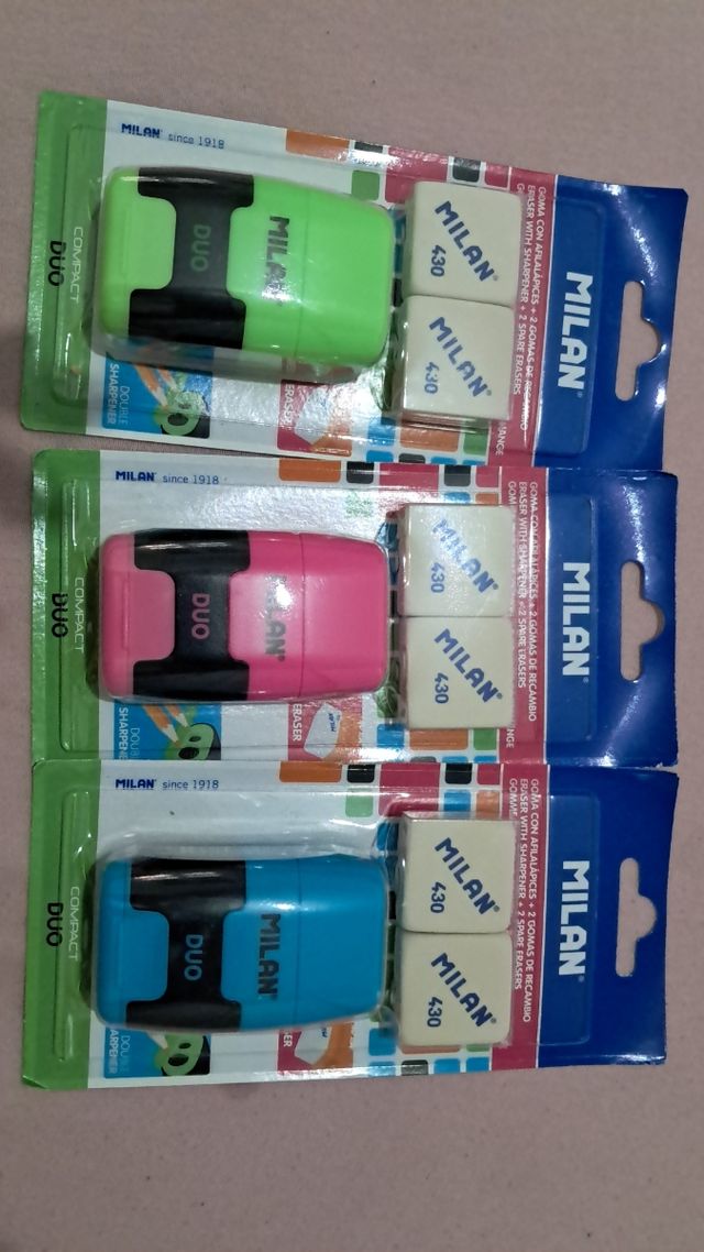 Milan Goma + Sacapuntas x3