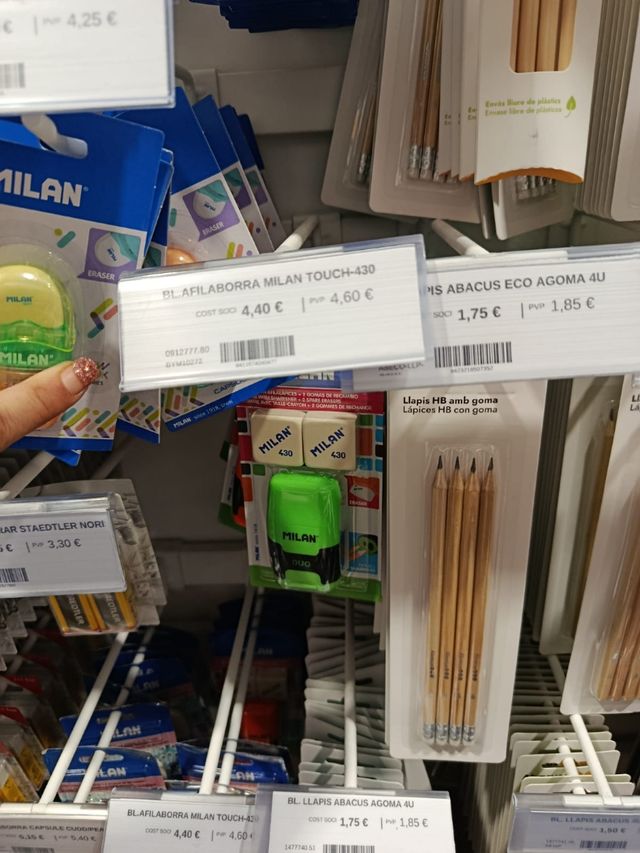 Milan Goma + Sacapuntas x3