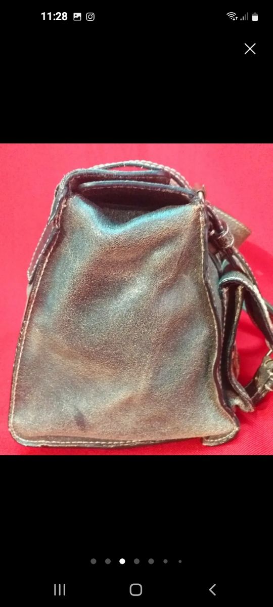 Bolso Purificación García marrón