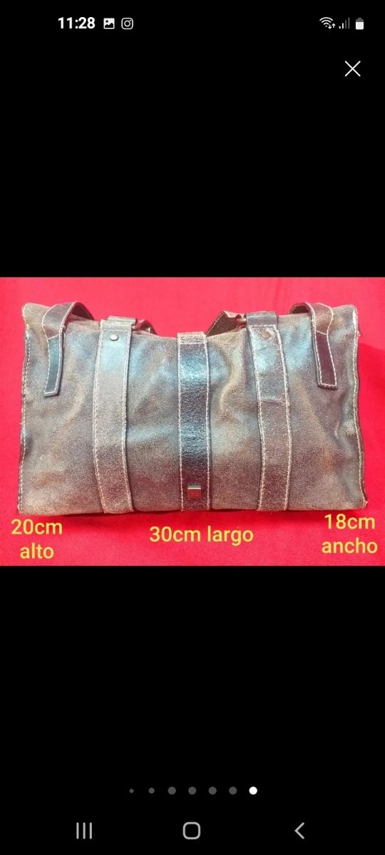 Bolso Purificación García marrón