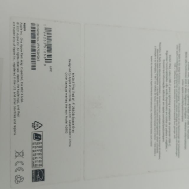 iPad 9ª generación 256GB - Negro