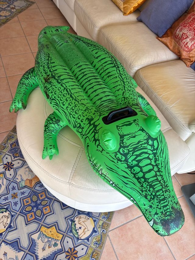 Flotador Cocodrilo inflable (en Malaga) 