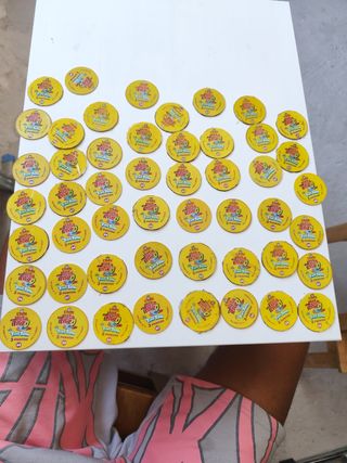 51 Chapas Mega Tiny Toon Taz