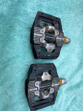 Pedales Shimano PD-M821 los e gastado 4 veces