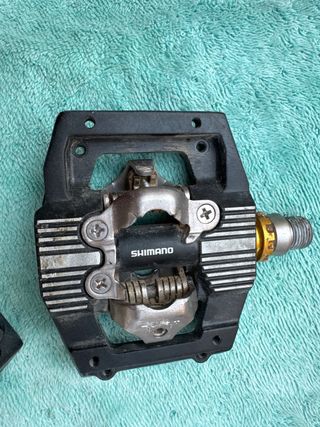 Pedales Shimano PD-M821 los e gastado 4 veces