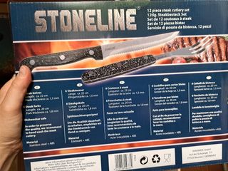Set posate per carne Stoneline