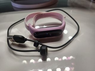 Xiaomi Mi Band - Pulsera rosa + cable